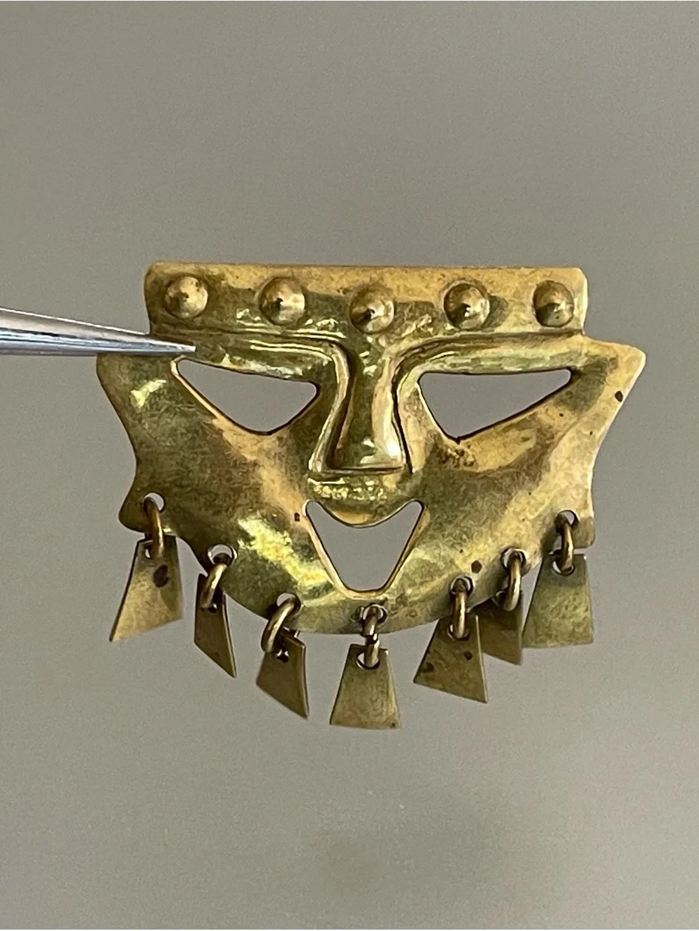 Vintage Inca -Pre Colombia  Brooch.